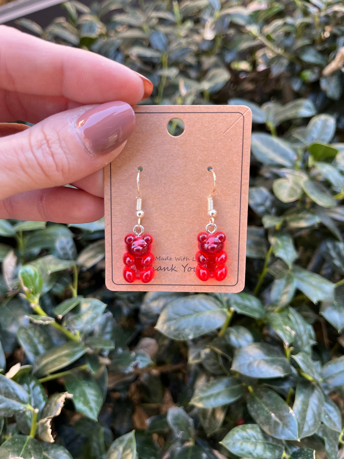 Gummy Bear Earrings