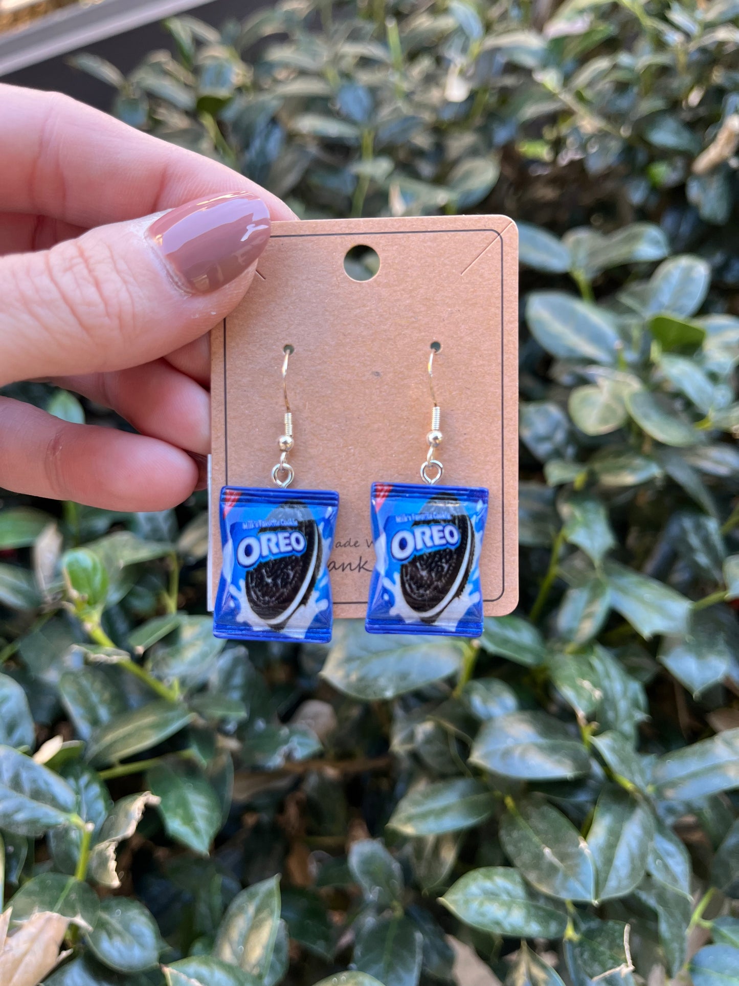 Oreo Cookie Earrings