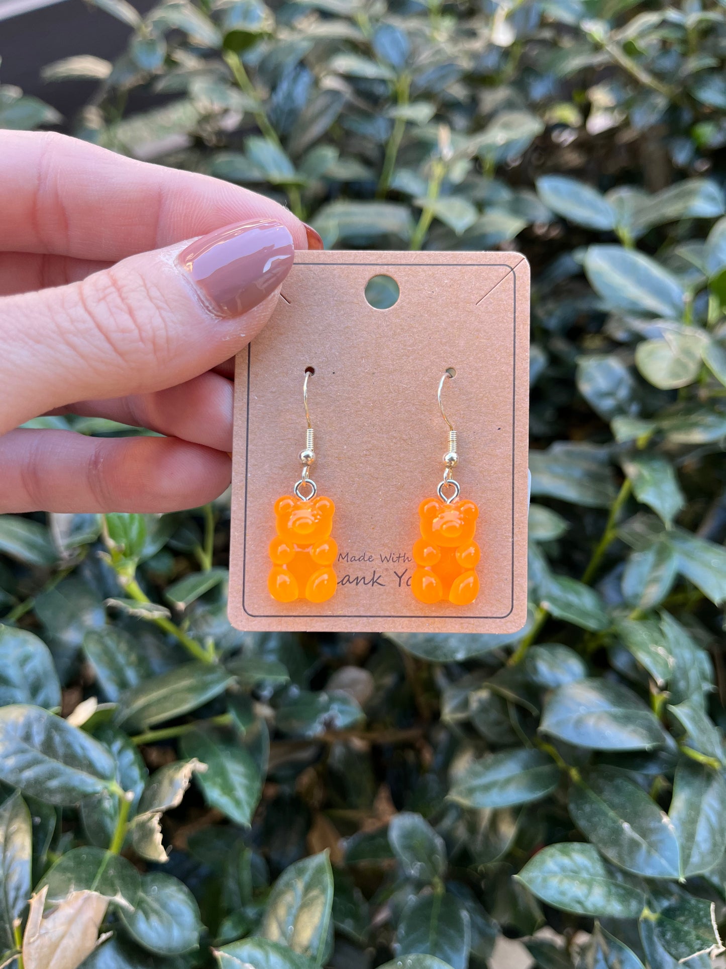 Gummy Bear Earrings