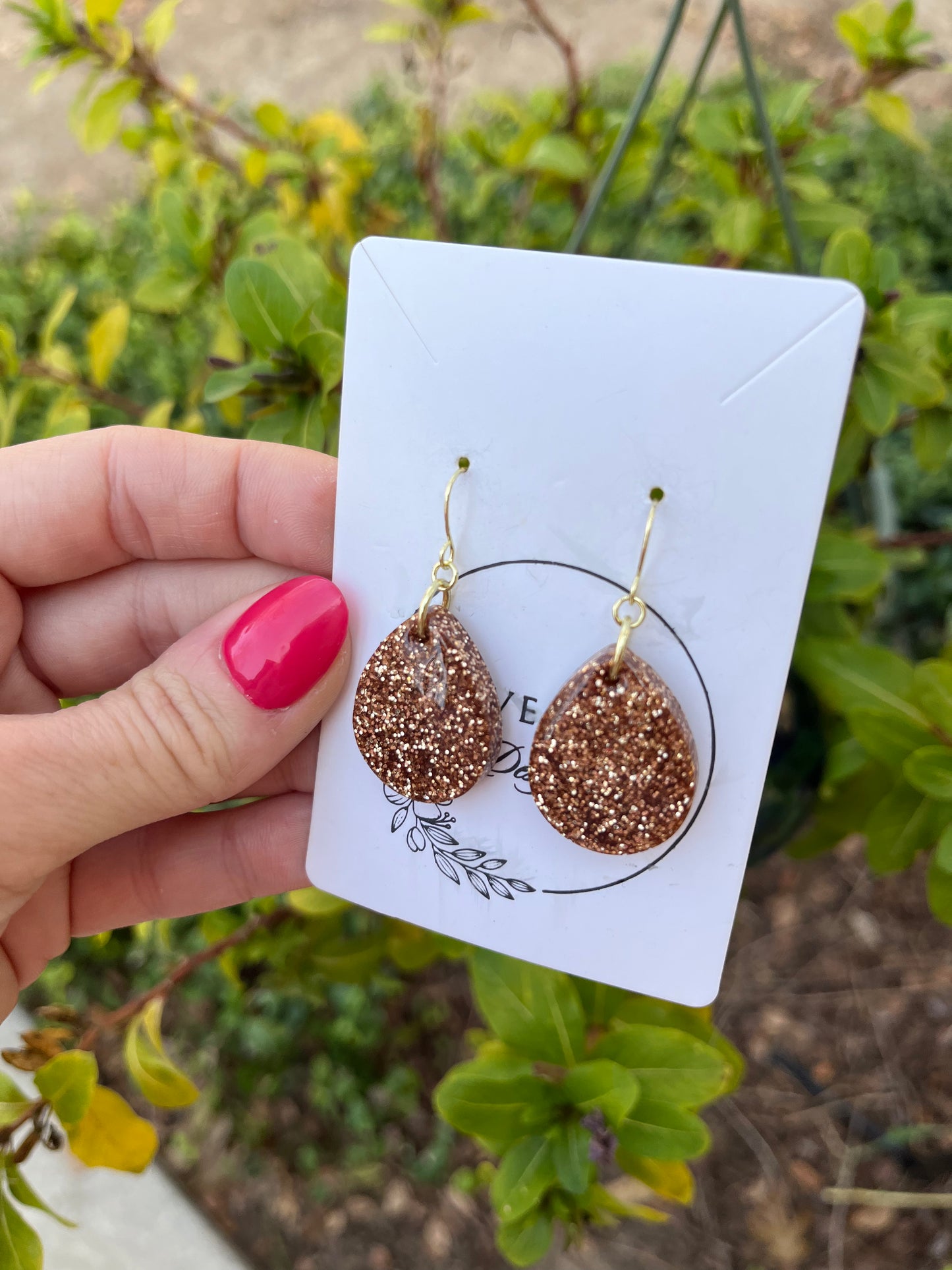 Golden Sand Teardrops