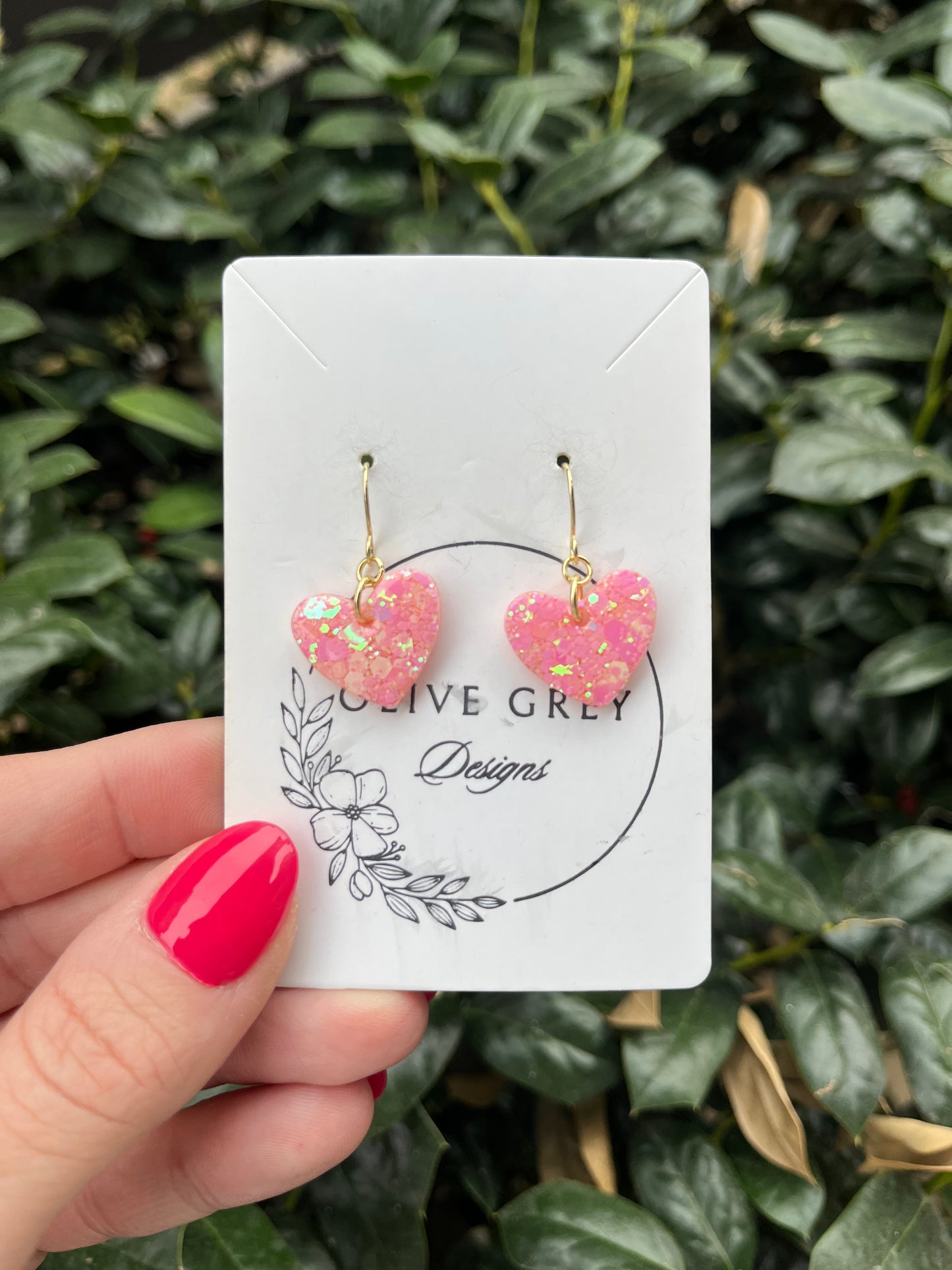 Pink Valentine Hearts