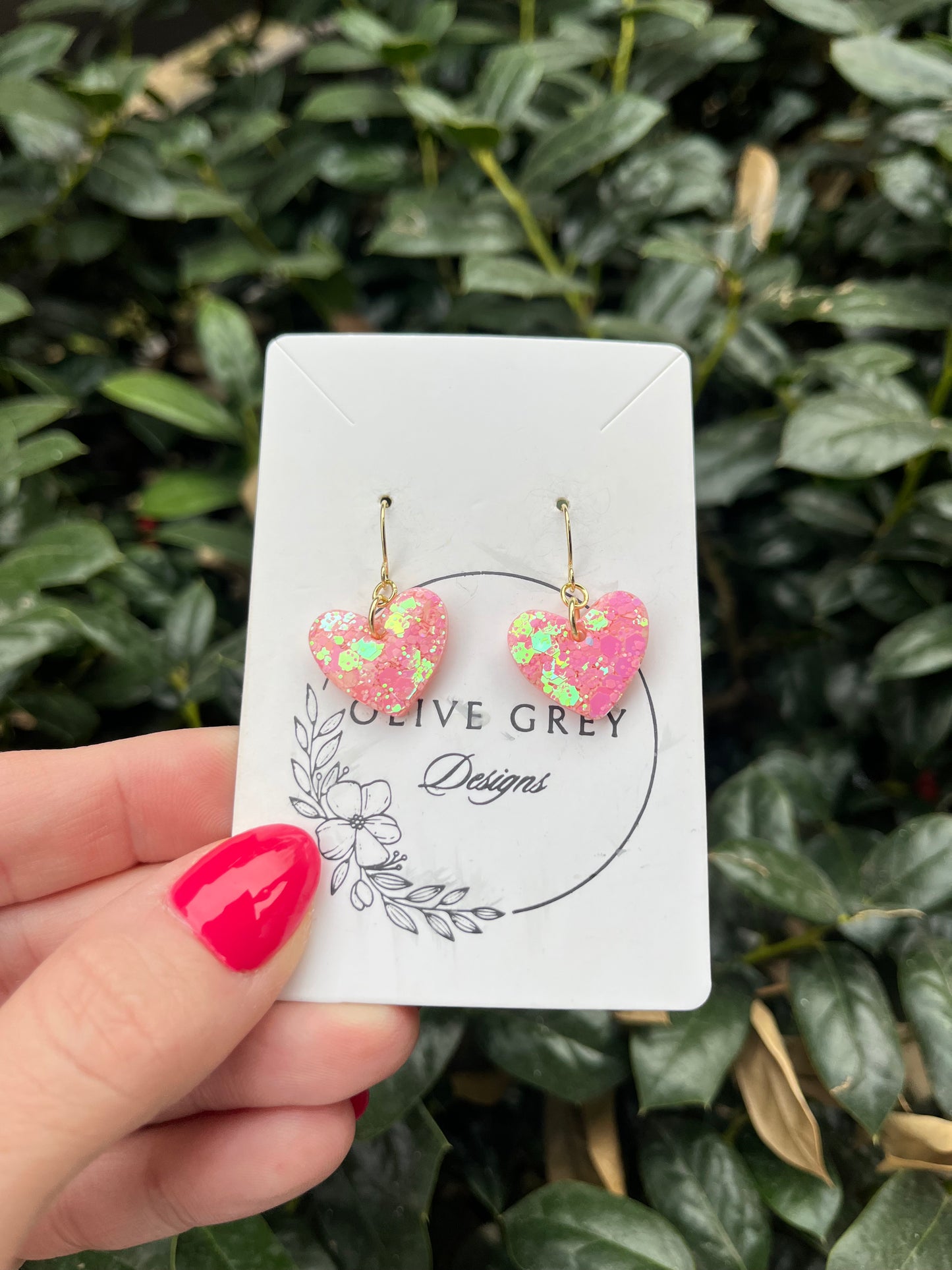 Pink Valentine Hearts