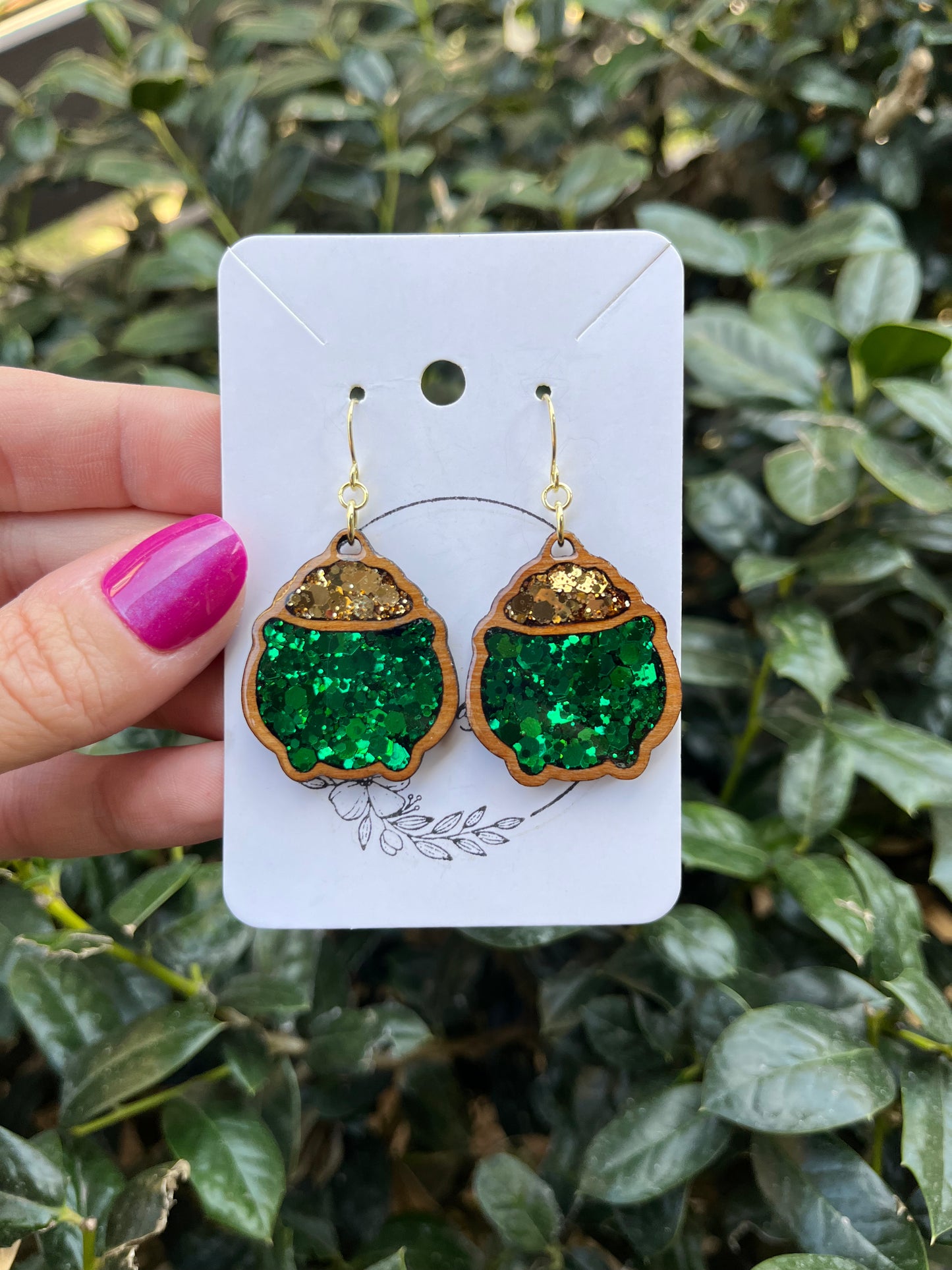 Pot ‘O’ Gold Dangles