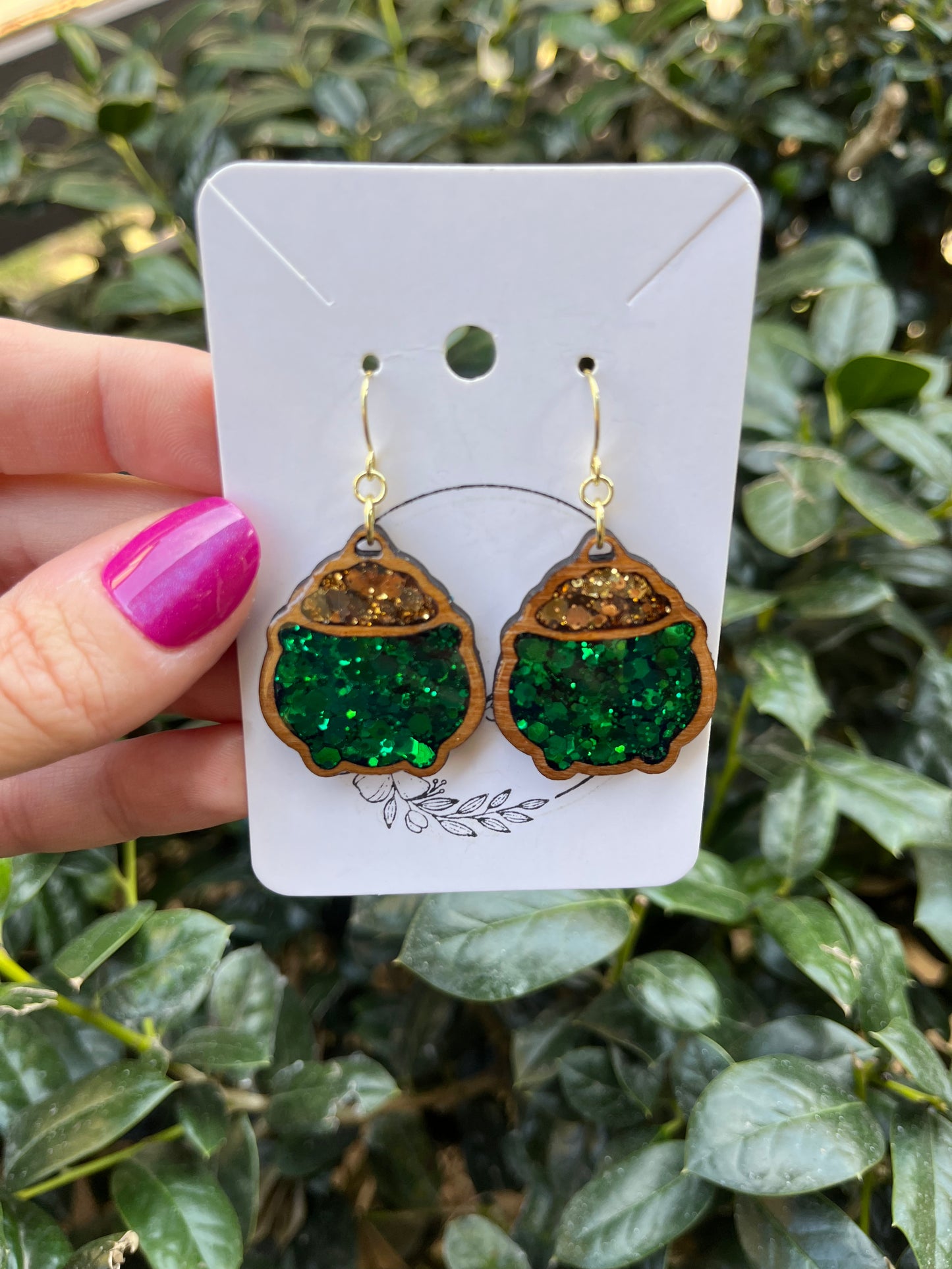Pot ‘O’ Gold Dangles