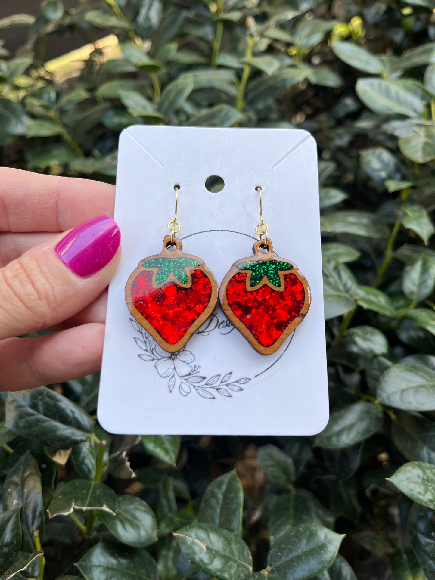Strawberry Dangles