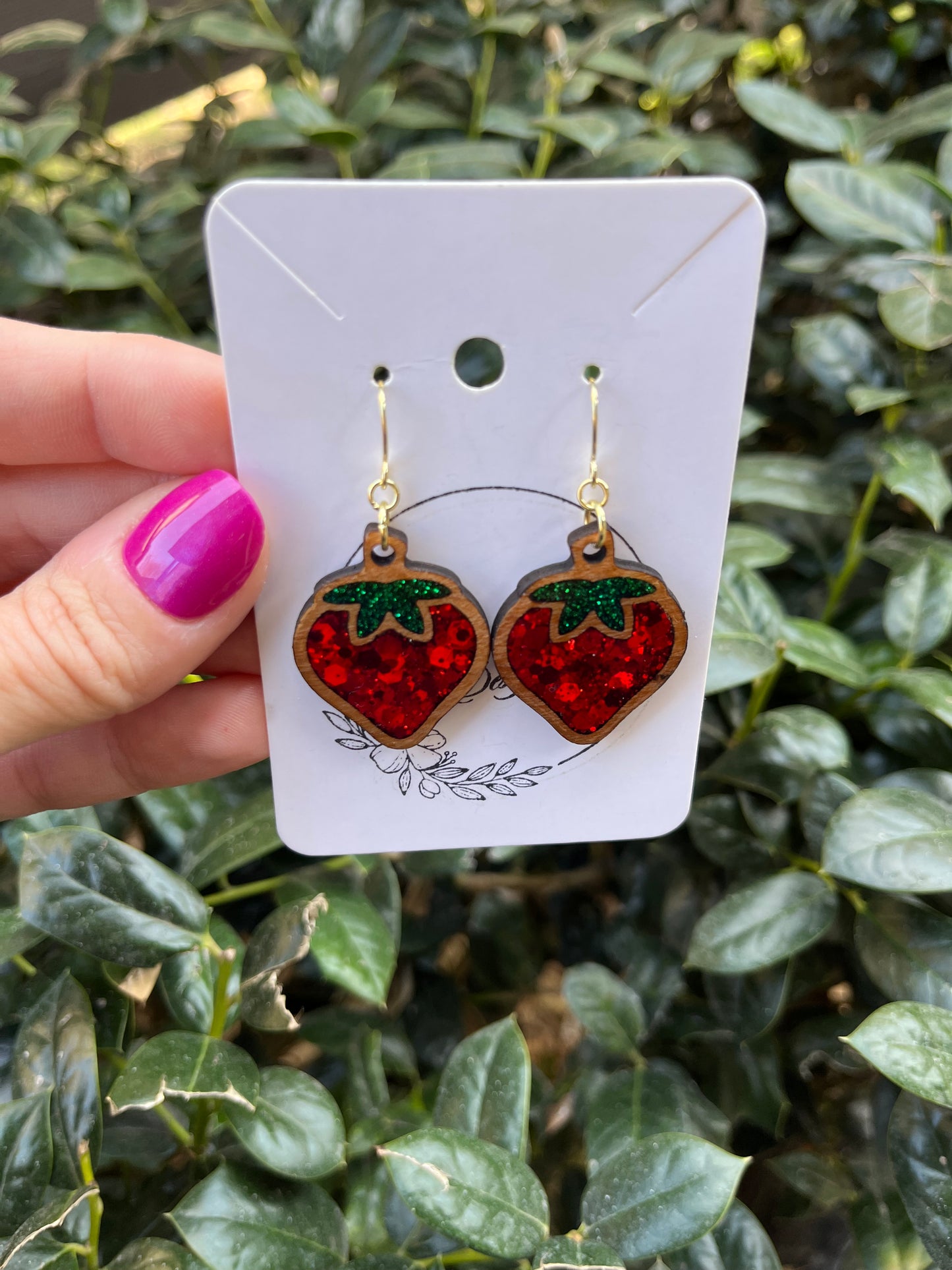 Strawberry Dangles