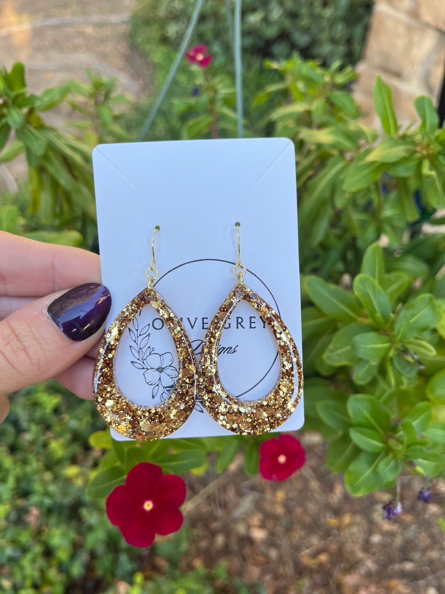 “24 Carat” Hoops
