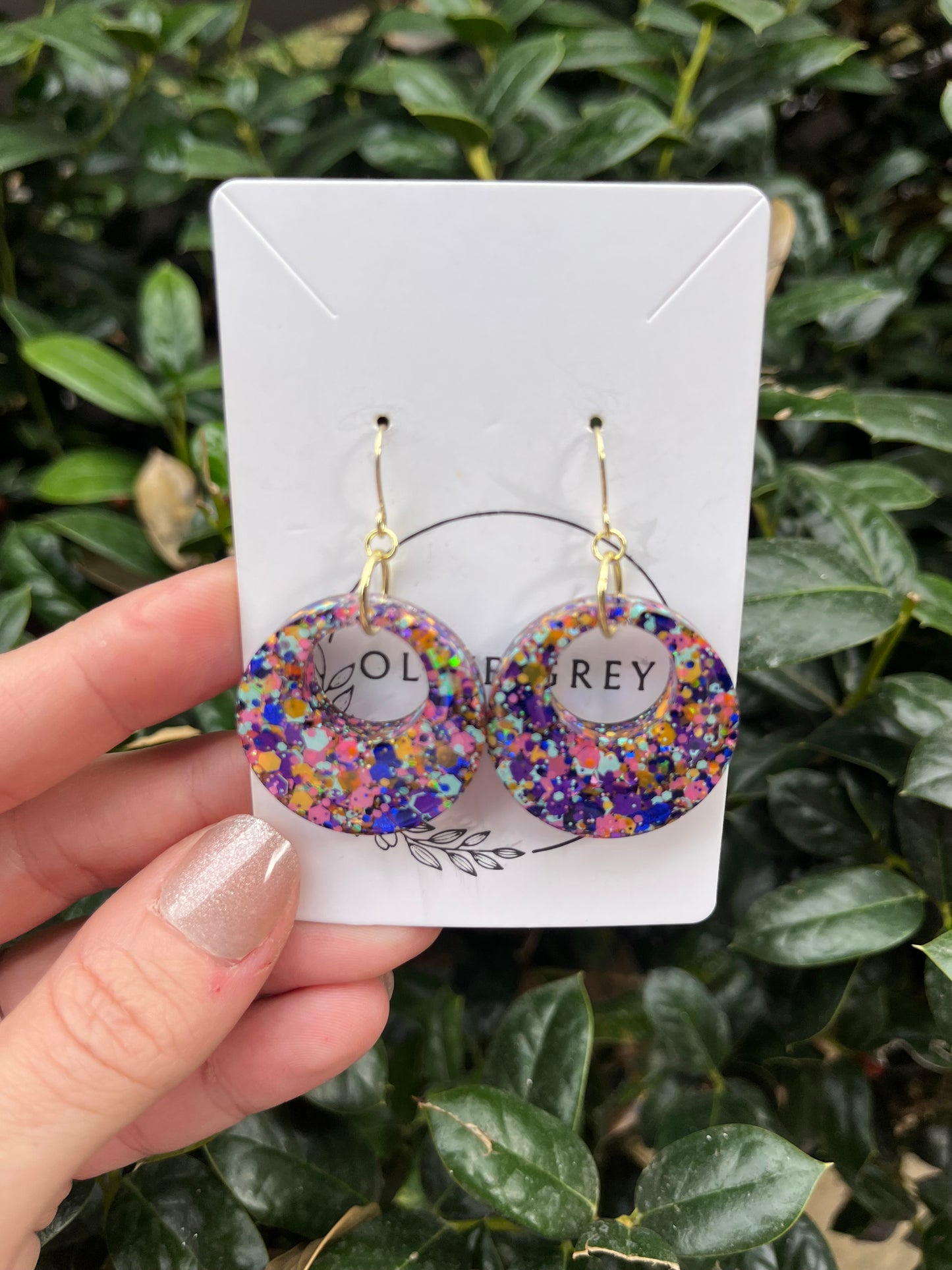 Confetti Bliss Party Hoops