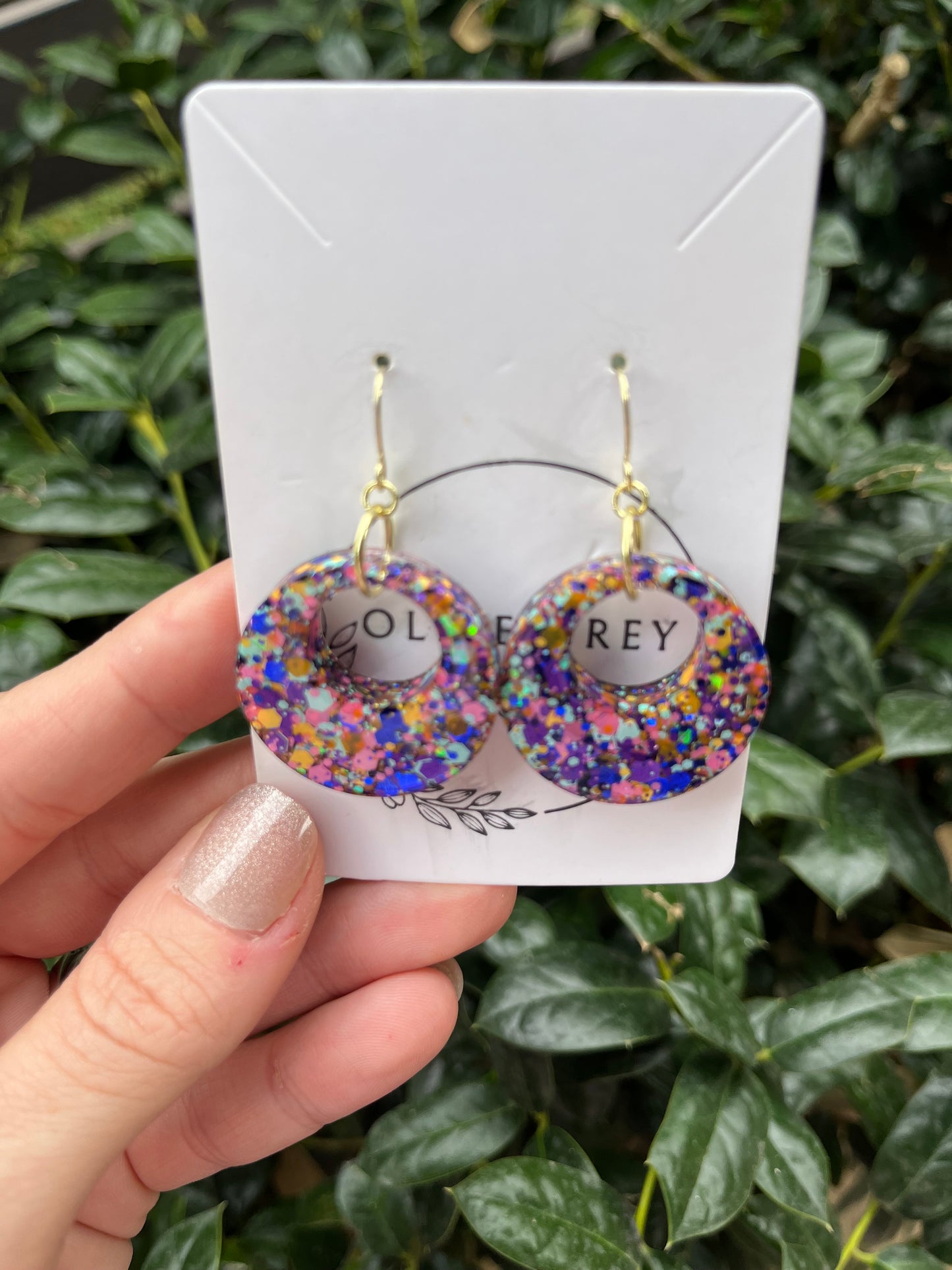 Confetti Bliss Party Hoops