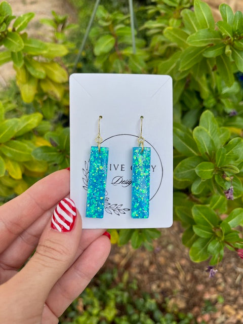 Jamaican Flame Dangles