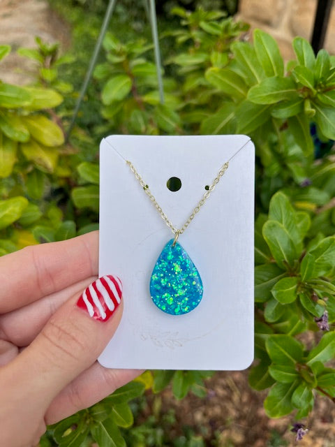 Jamaican Flame Teardrop