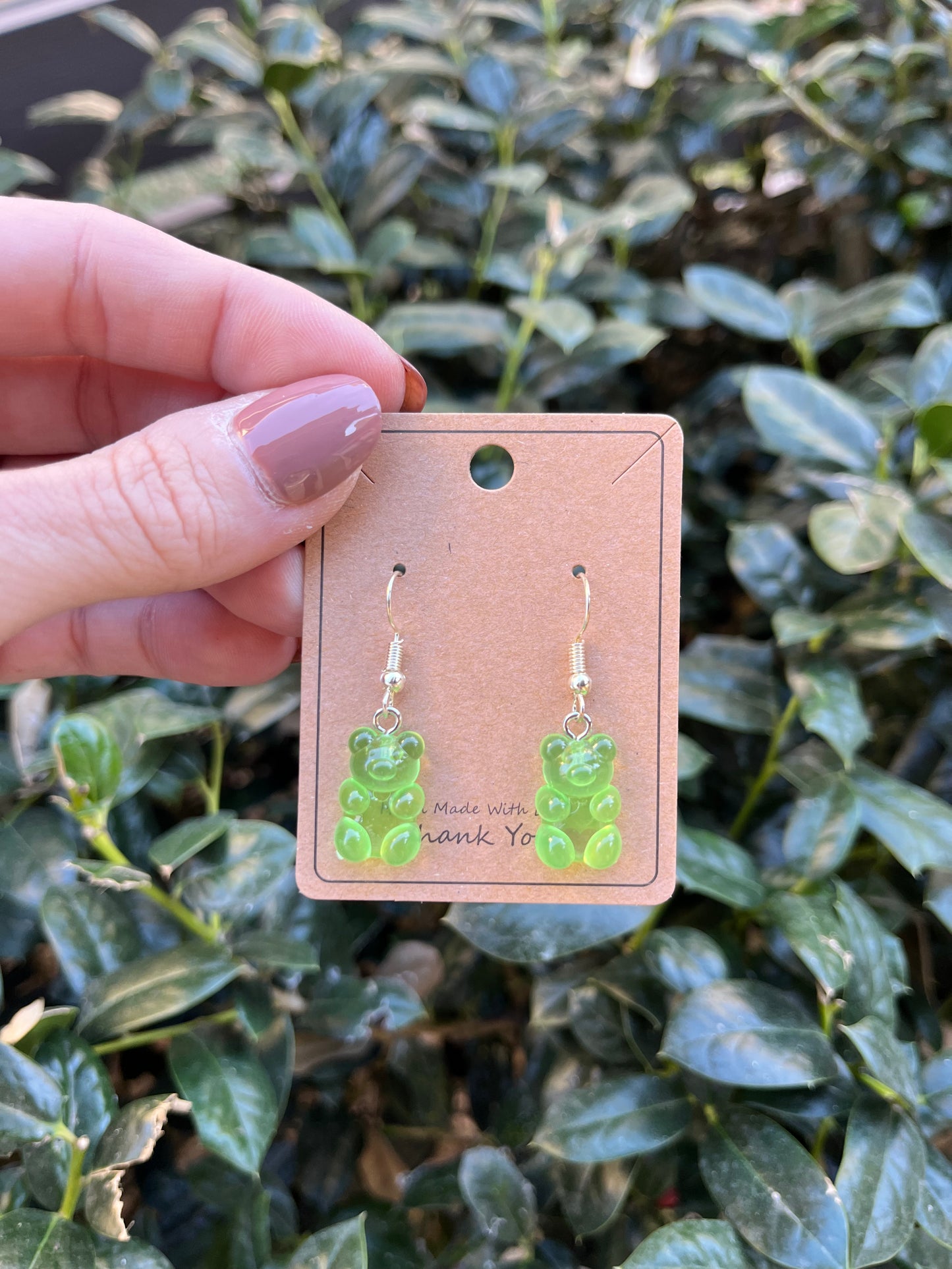 Gummy Bear Earrings