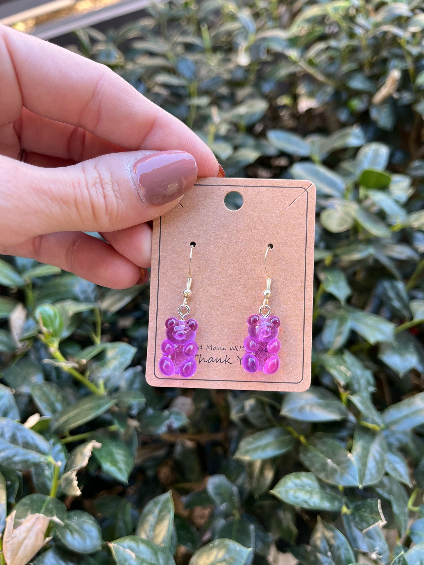 Gummy Bear Earrings