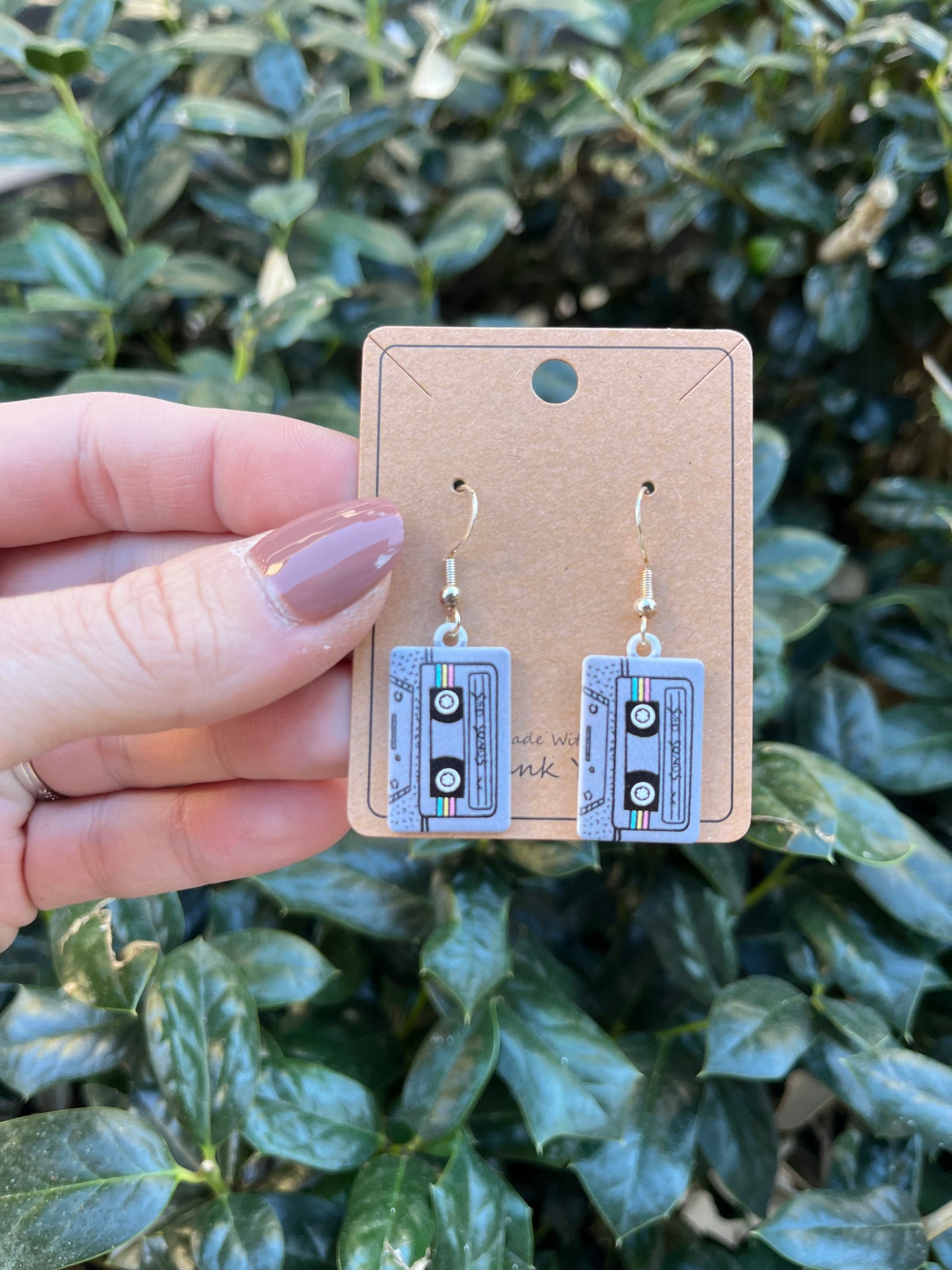 Cassette Tape Earrings