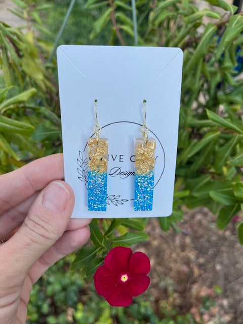 Caribbean Gold Rush Dangles