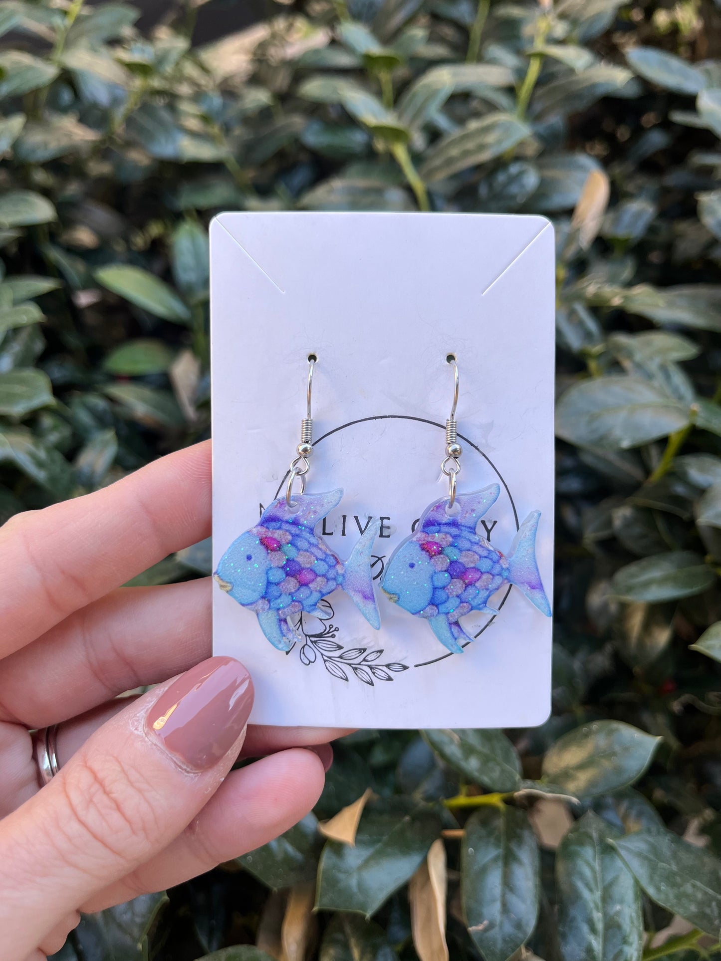 Rainbow Fish Earrings