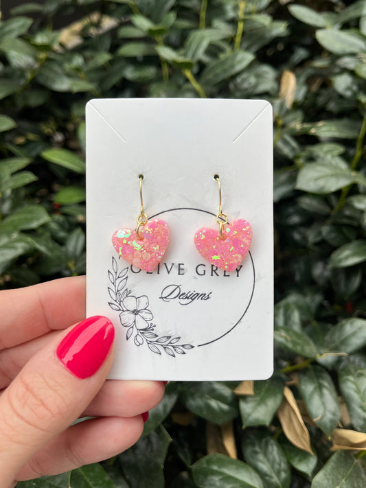 Pink Valentine Hearts