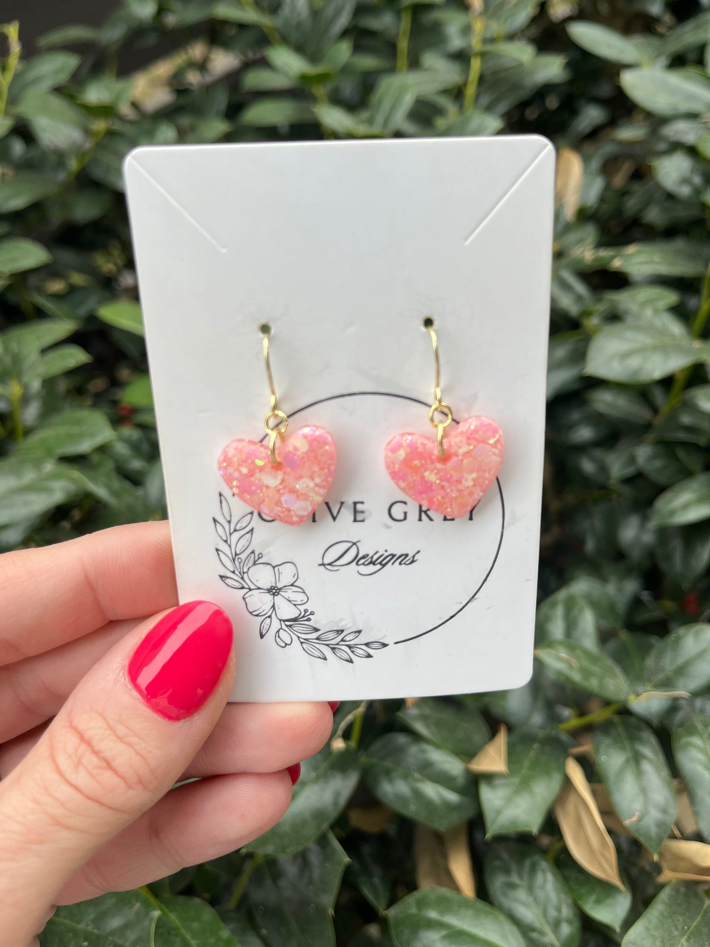 Pink Valentine Hearts