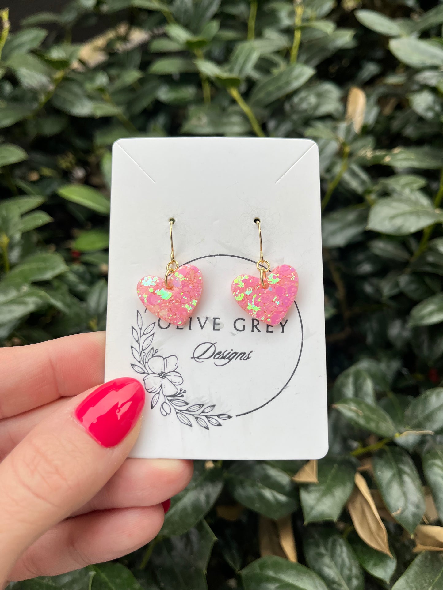 Pink Valentine Hearts