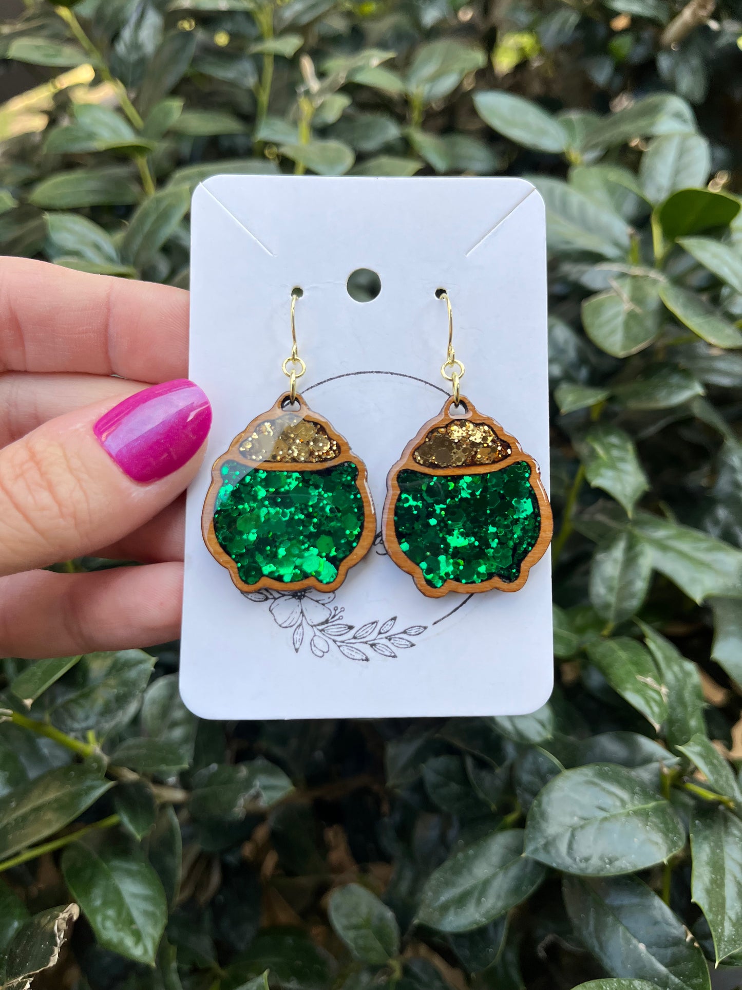 Pot ‘O’ Gold Dangles