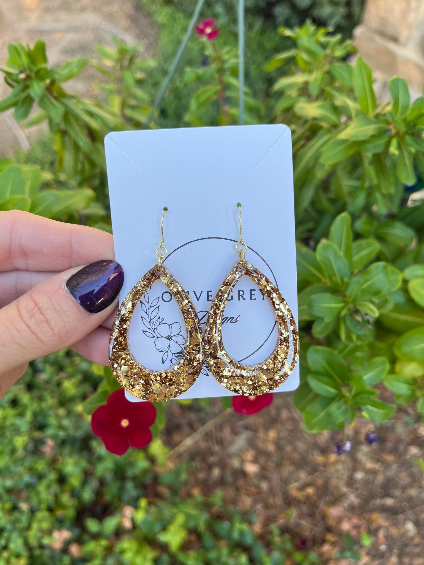 “24 Carat” Hoops