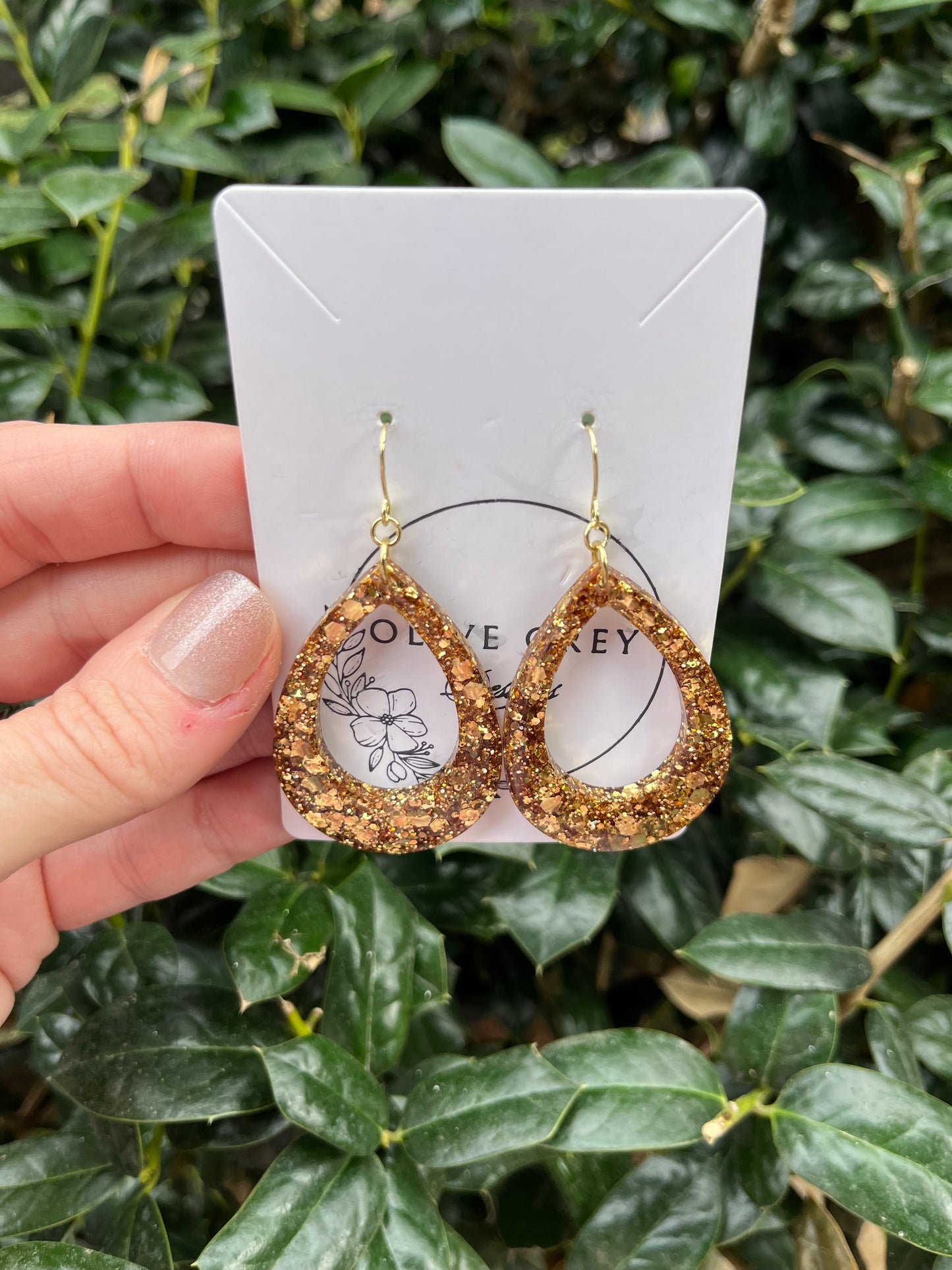 “24 Carat” Hoops