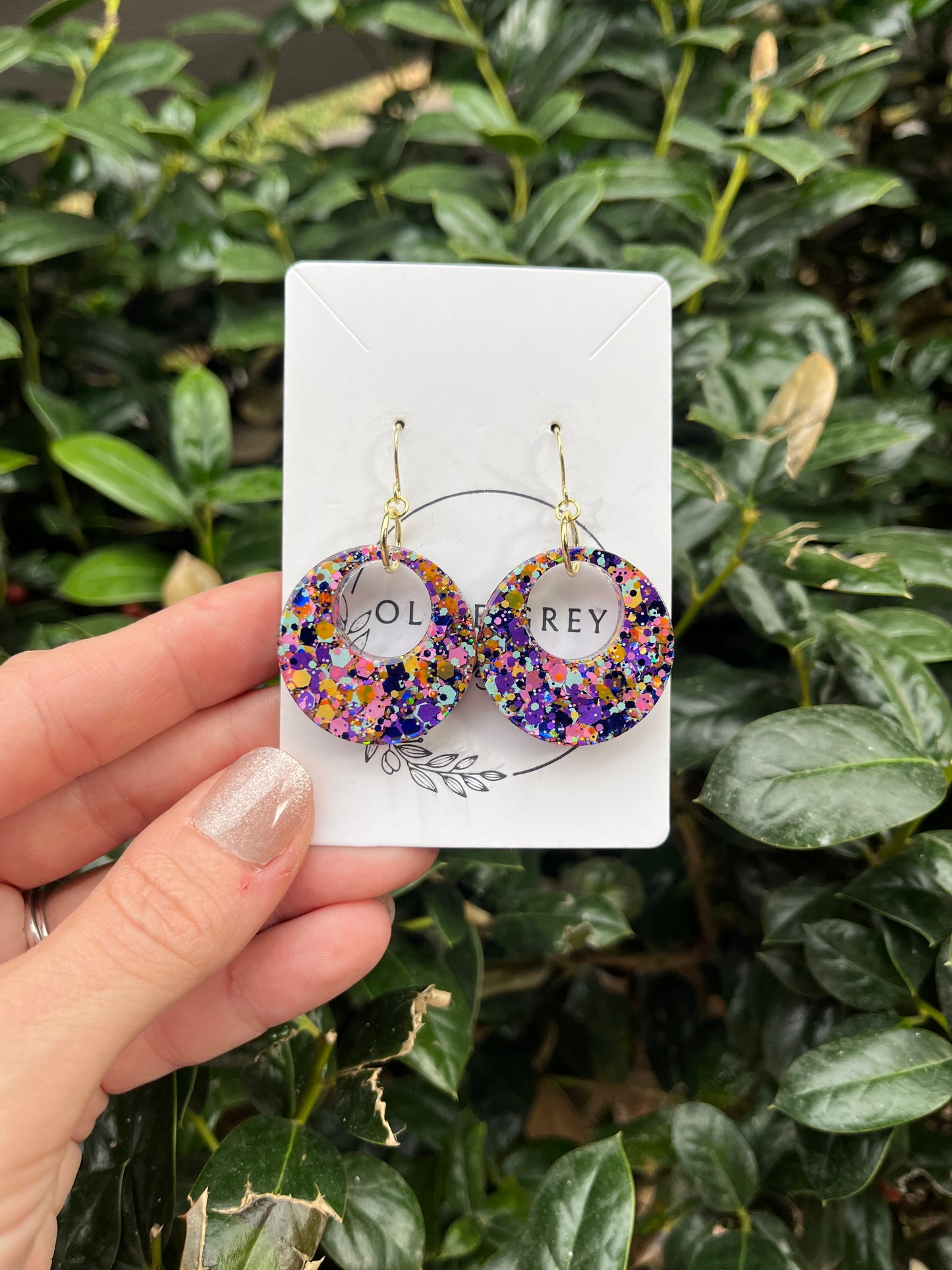 Confetti Bliss Party Hoops