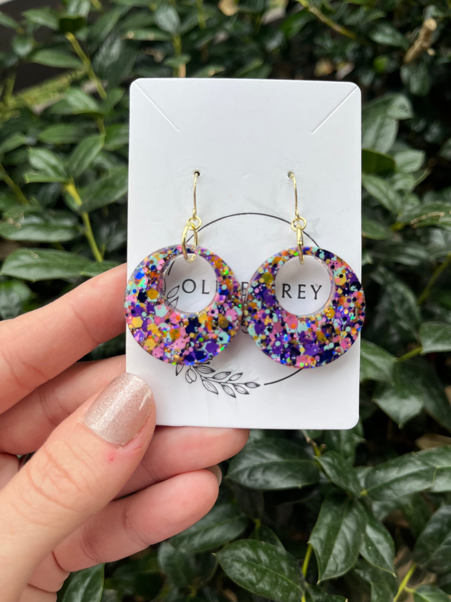 Confetti Bliss Party Hoops