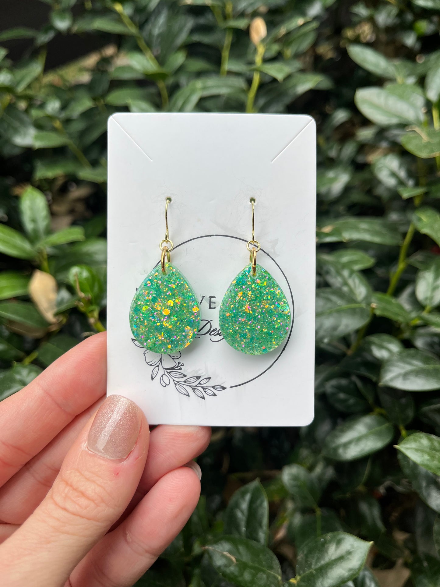 Chartreuse Teardrops