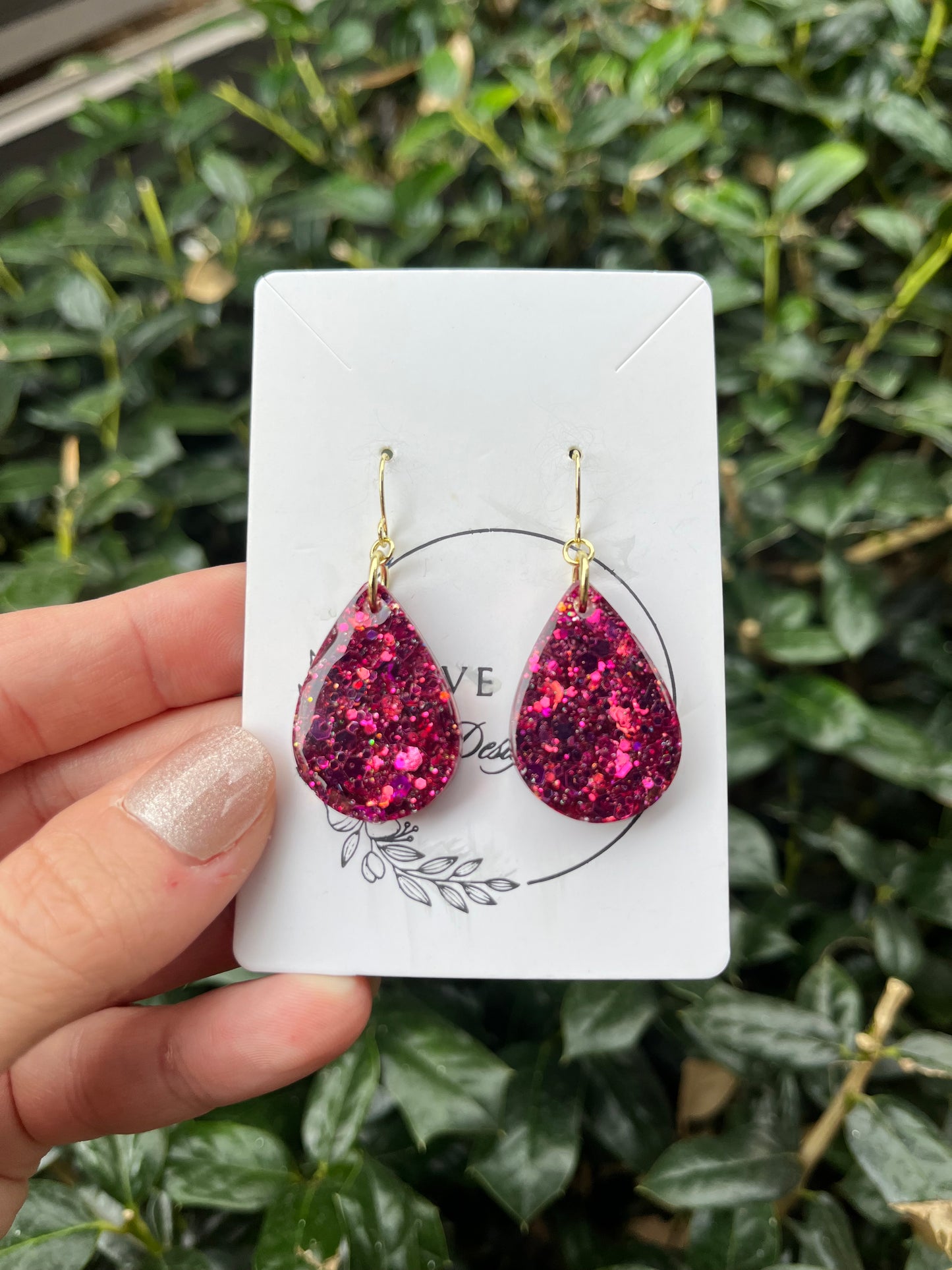 Wild Orchid Teardrops