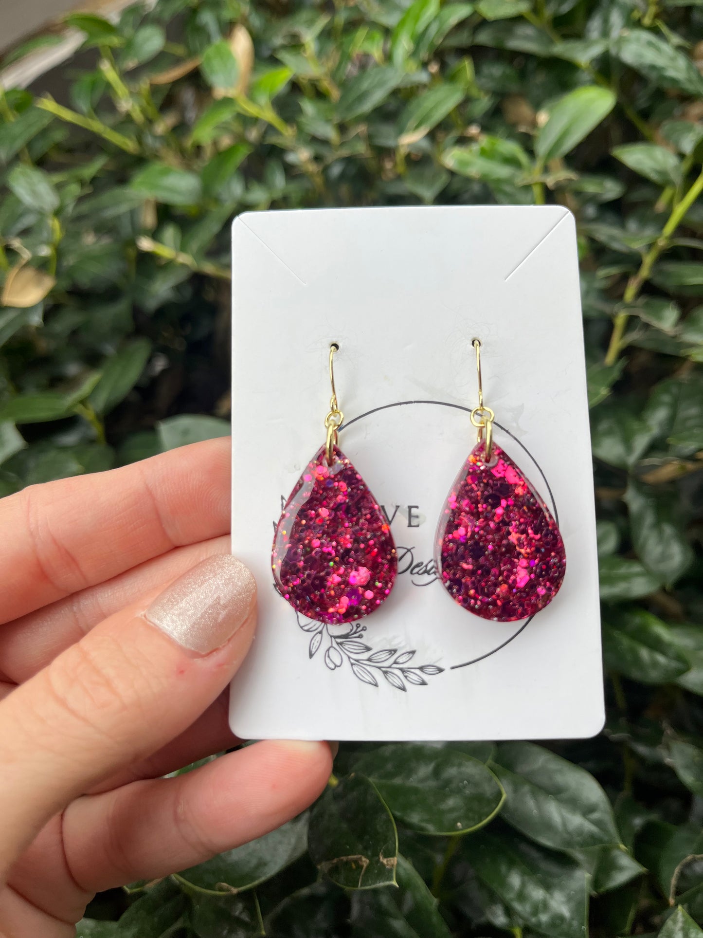 Wild Orchid Teardrops