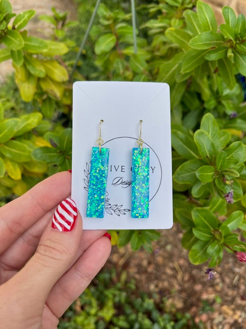 Jamaican Flame Dangles