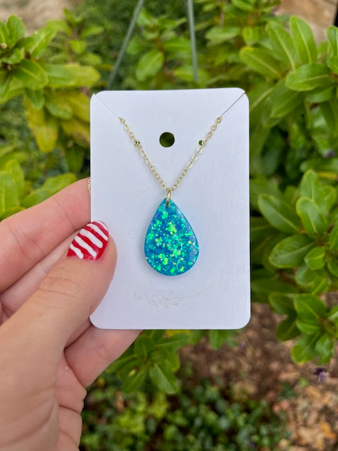 Jamaican Flame Teardrop