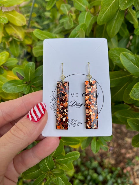 October Skies Dangles