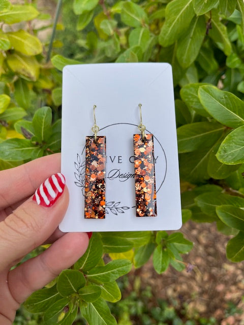 October Skies Dangles